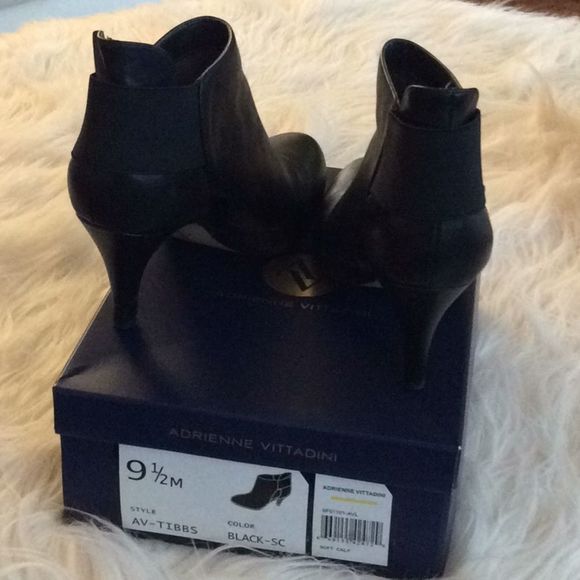 💞ADRIENNE VITTADINI💞leather ankle boots - Picture 8 of 8